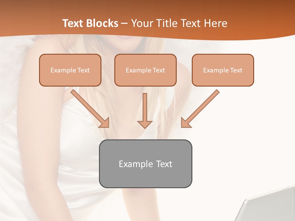 Anglo Peace Angel PowerPoint Template