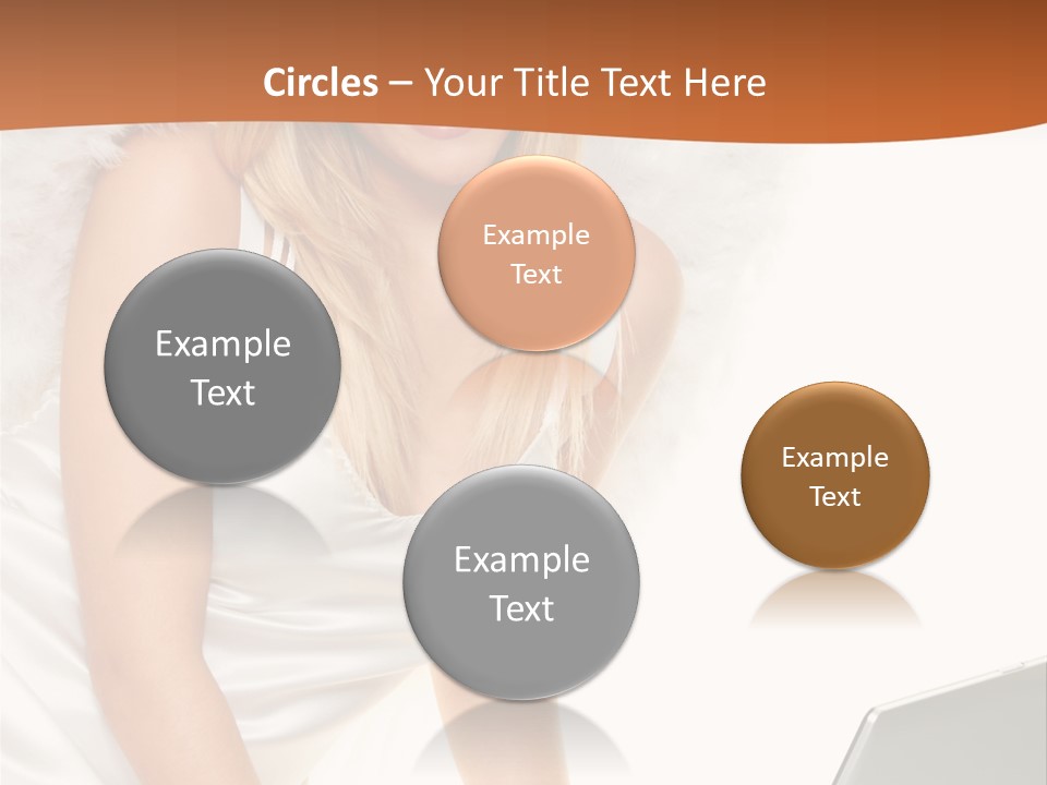 Anglo Peace Angel PowerPoint Template