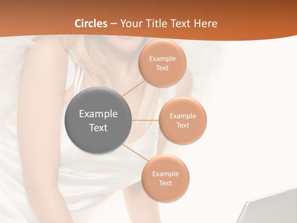 Anglo Peace Angel PowerPoint Template