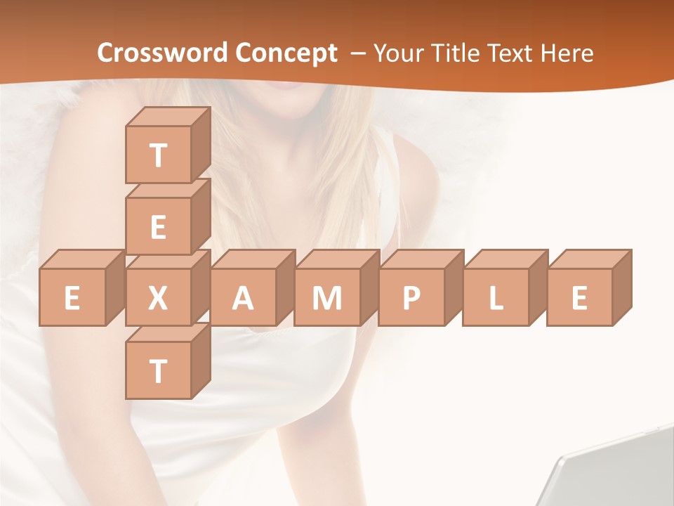 Anglo Peace Angel PowerPoint Template