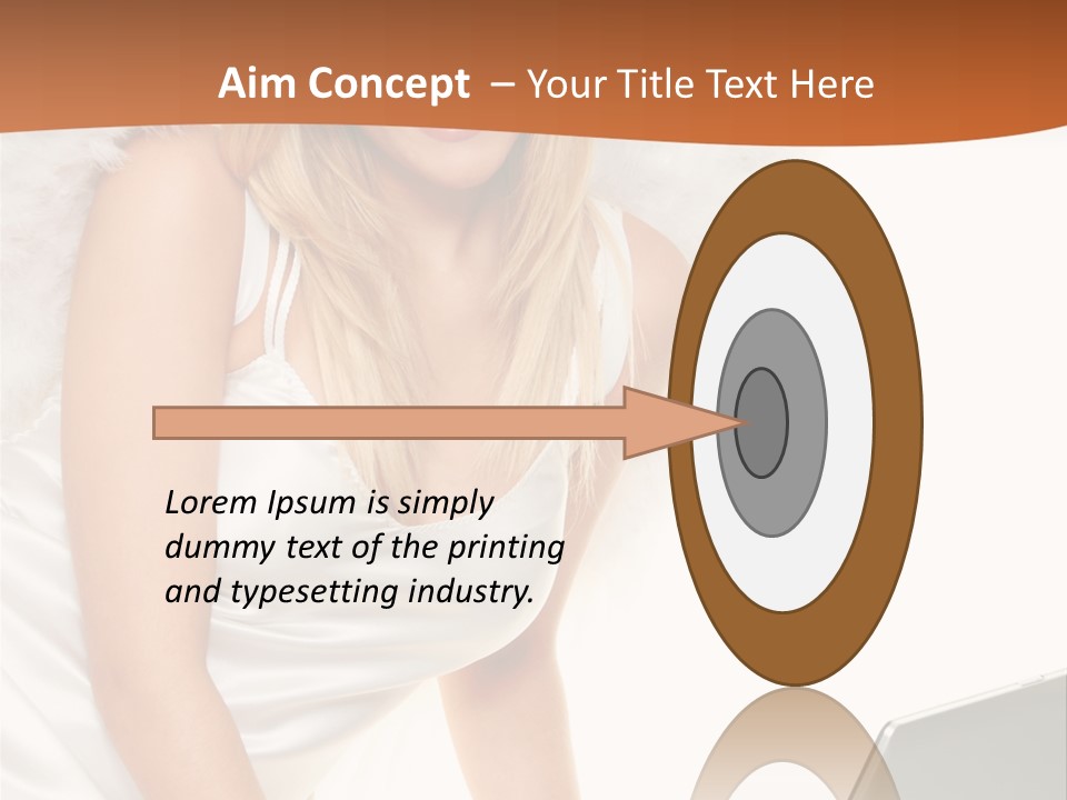 Anglo Peace Angel PowerPoint Template