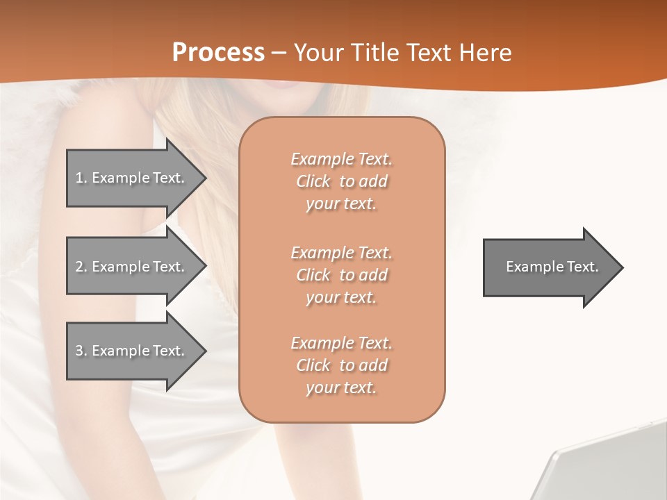Anglo Peace Angel PowerPoint Template