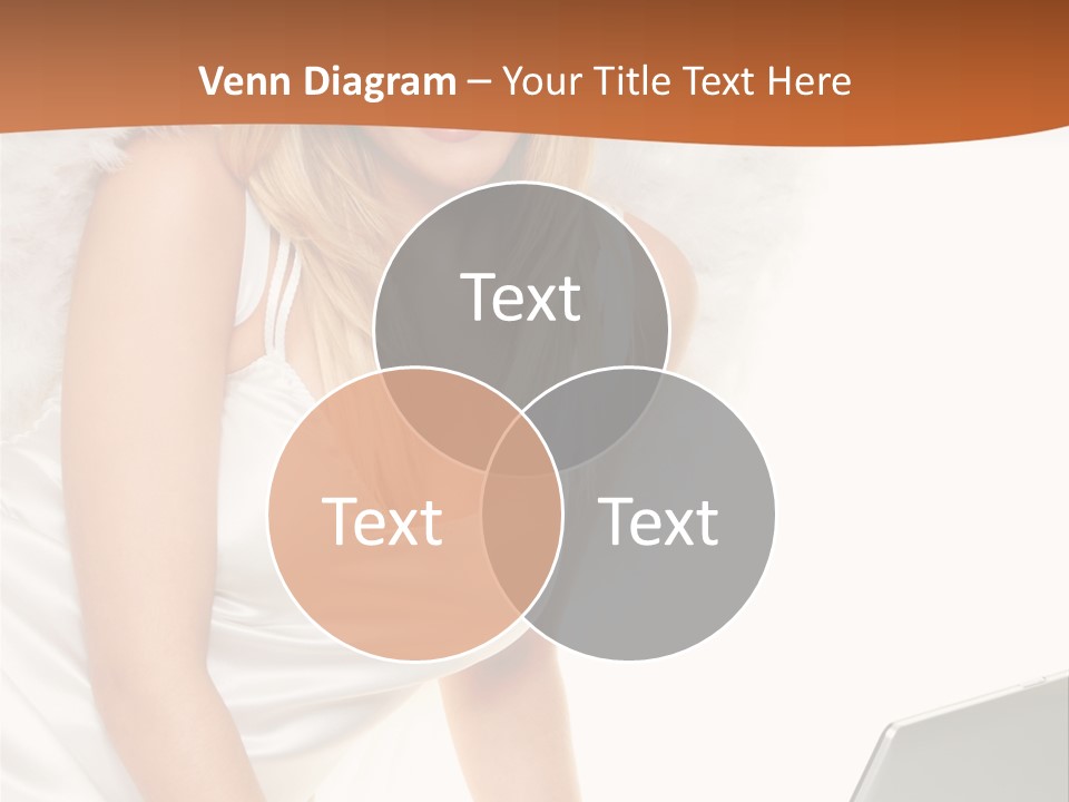 Anglo Peace Angel PowerPoint Template