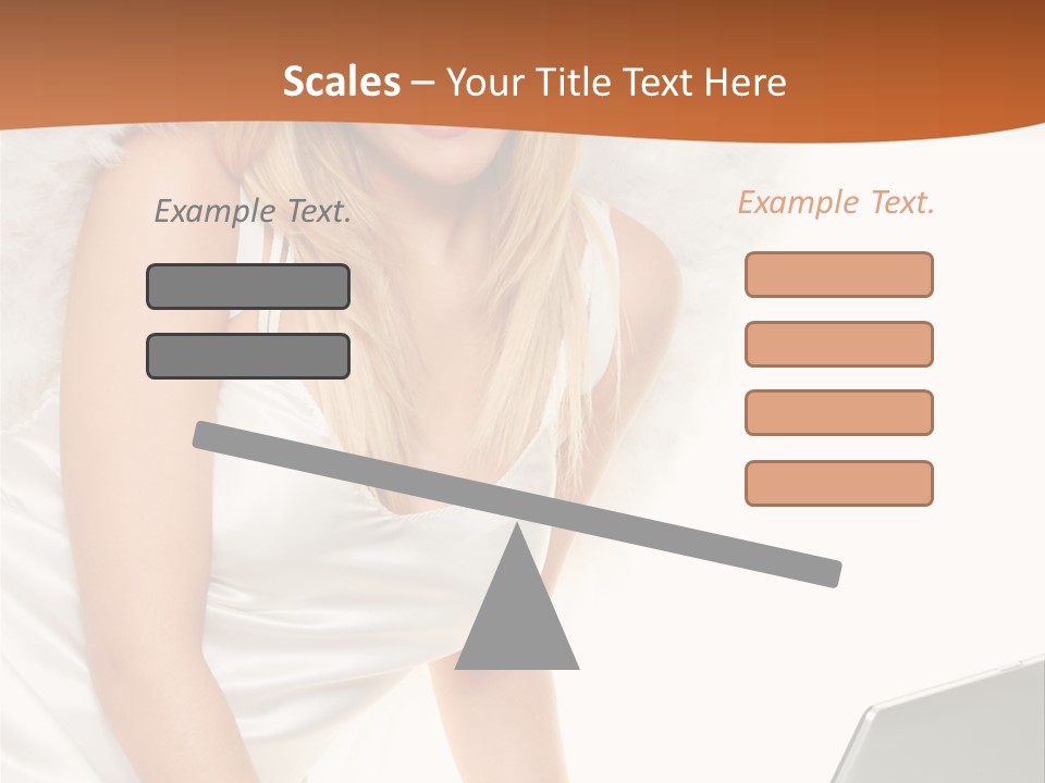 Anglo Peace Angel PowerPoint Template