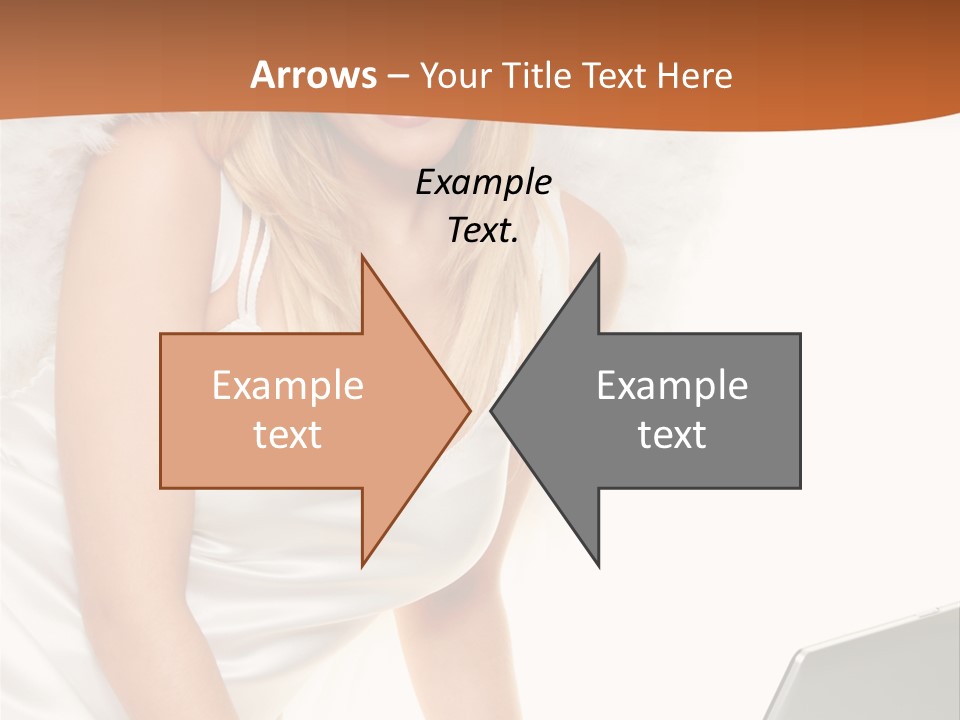 Anglo Peace Angel PowerPoint Template