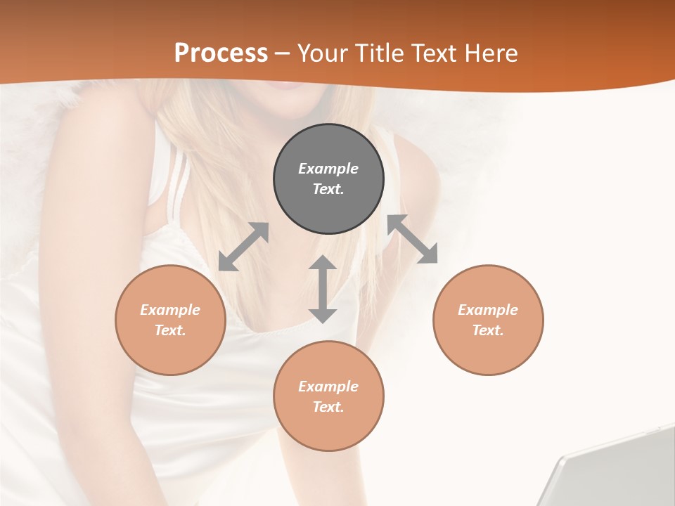 Anglo Peace Angel PowerPoint Template