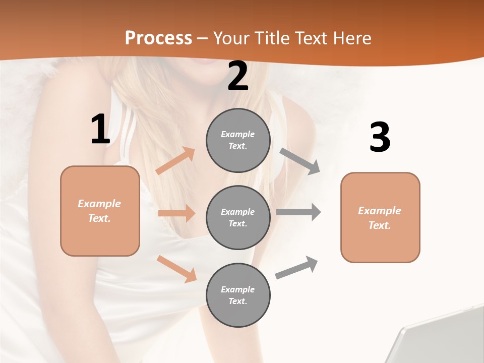 Anglo Peace Angel PowerPoint Template