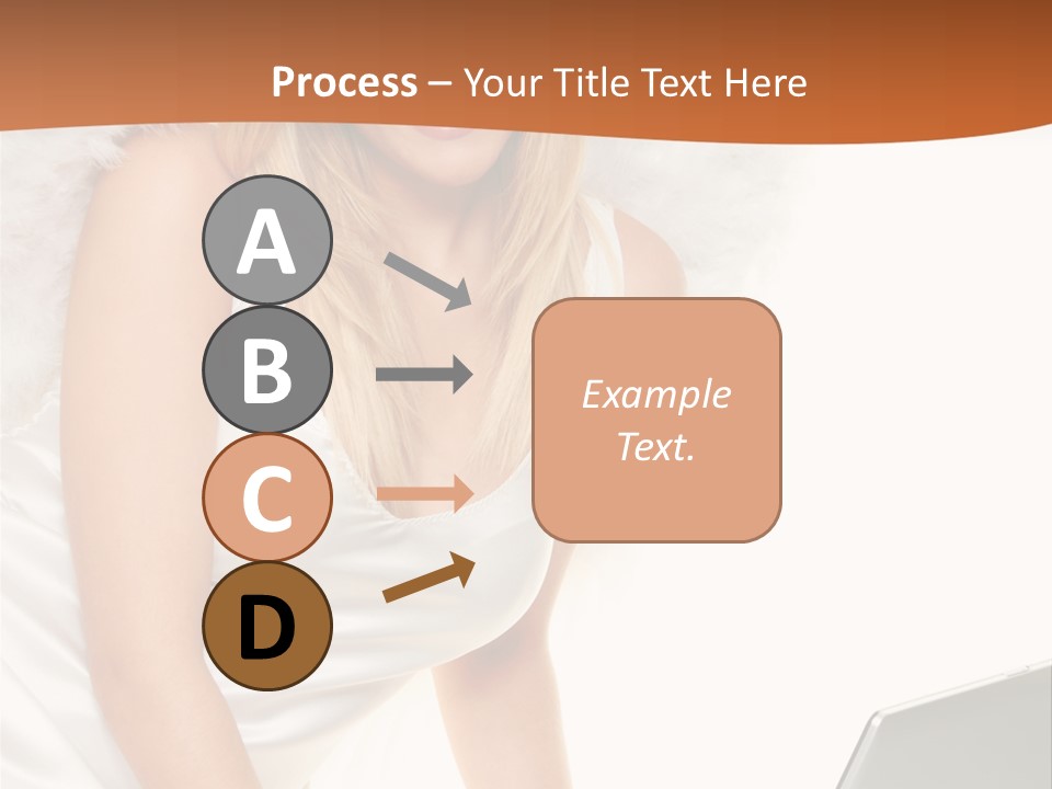 Anglo Peace Angel PowerPoint Template