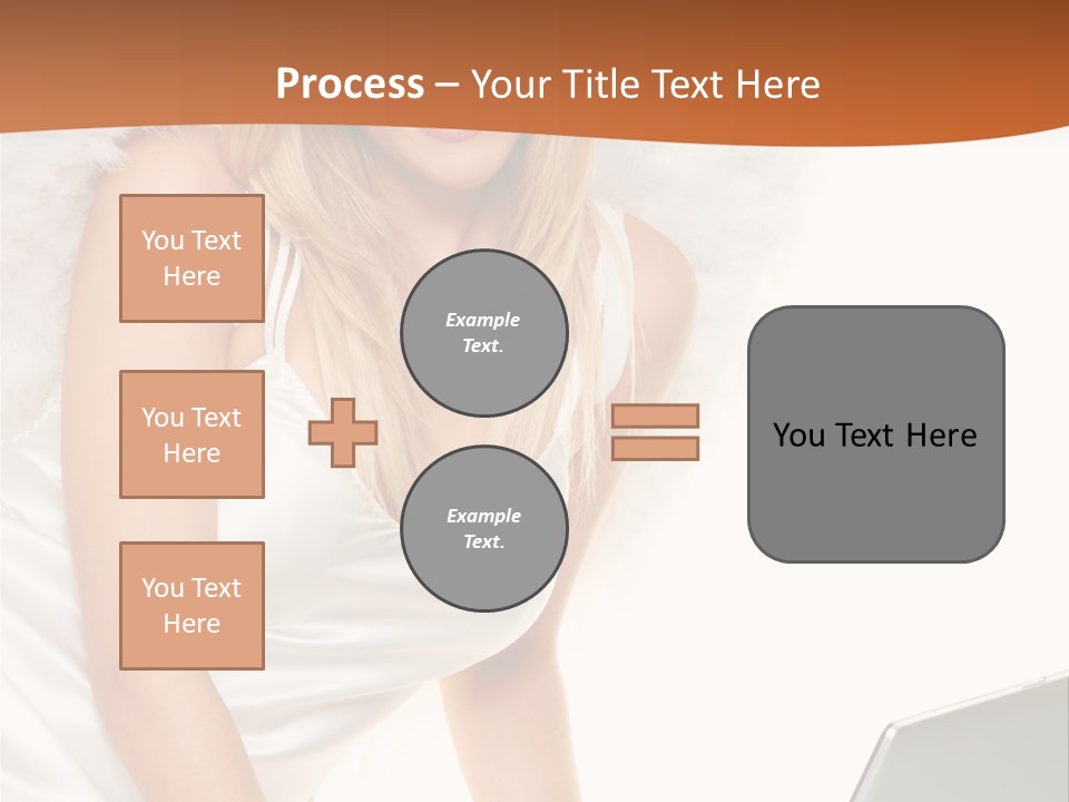 Anglo Peace Angel PowerPoint Template