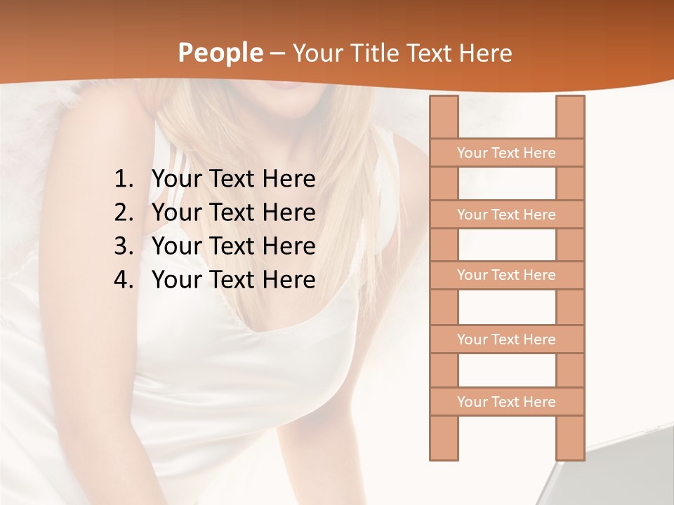 Anglo Peace Angel PowerPoint Template