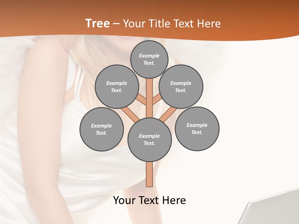 Anglo Peace Angel PowerPoint Template