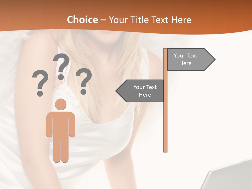 Anglo Peace Angel PowerPoint Template