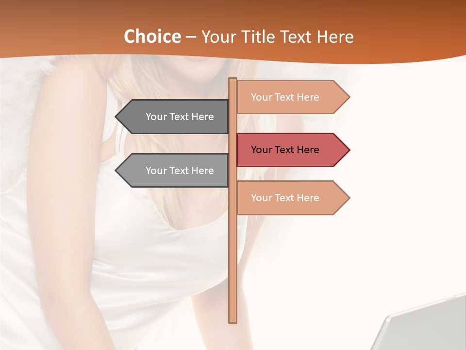Anglo Peace Angel PowerPoint Template