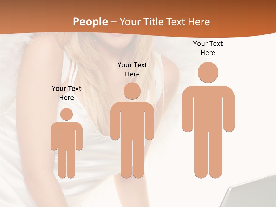 Anglo Peace Angel PowerPoint Template