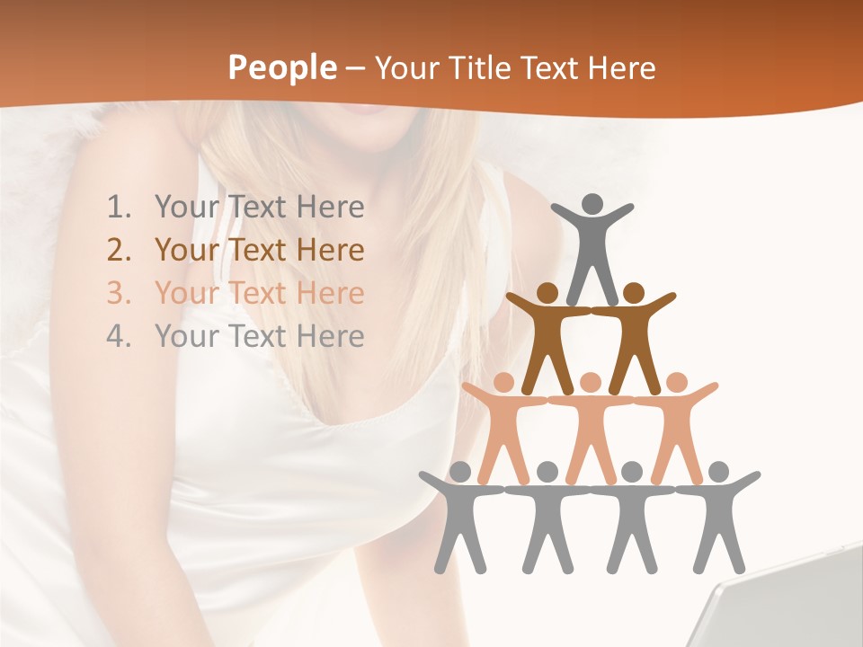 Anglo Peace Angel PowerPoint Template