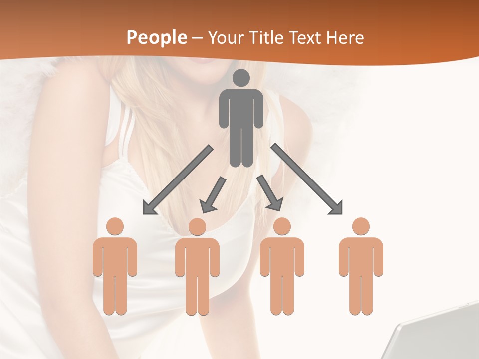 Anglo Peace Angel PowerPoint Template