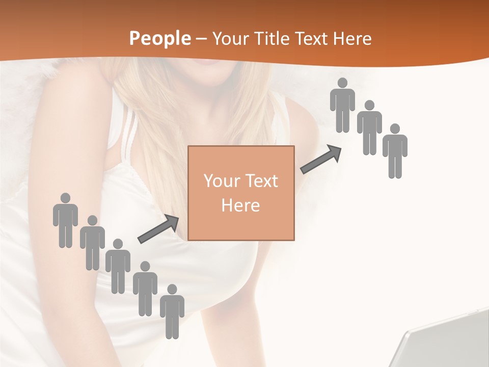 Anglo Peace Angel PowerPoint Template