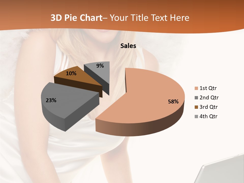 Anglo Peace Angel PowerPoint Template