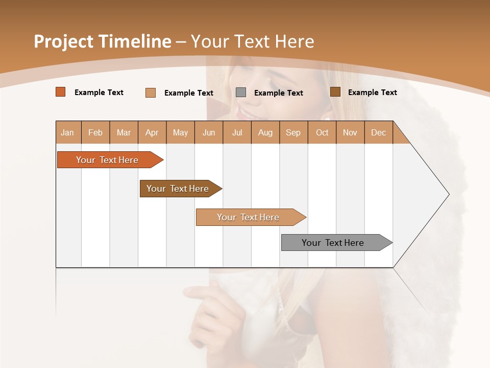 Poster Opening Woman PowerPoint Template
