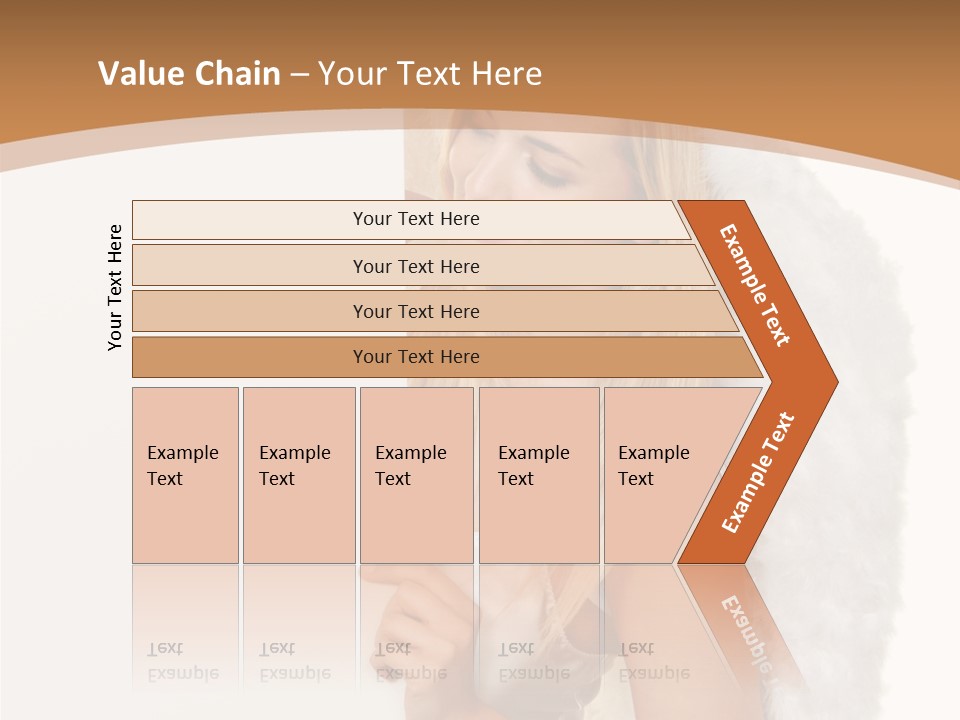 Poster Opening Woman PowerPoint Template