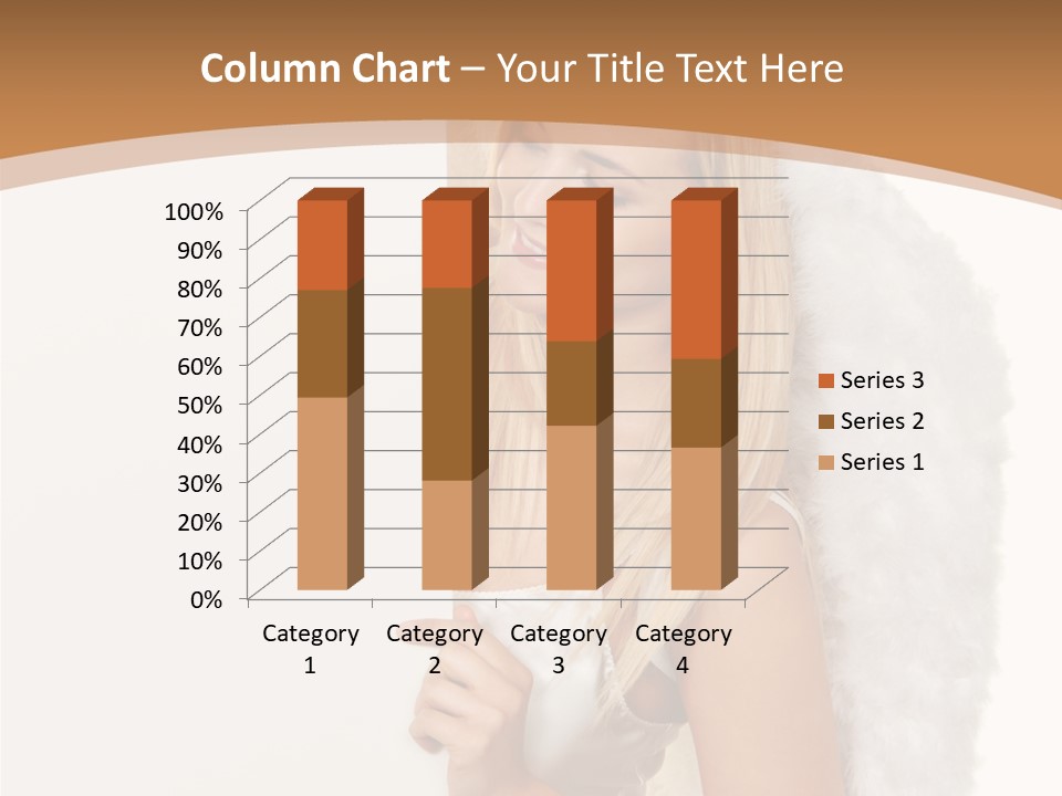 Poster Opening Woman PowerPoint Template