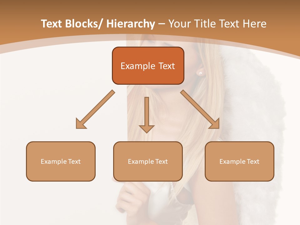 Poster Opening Woman PowerPoint Template