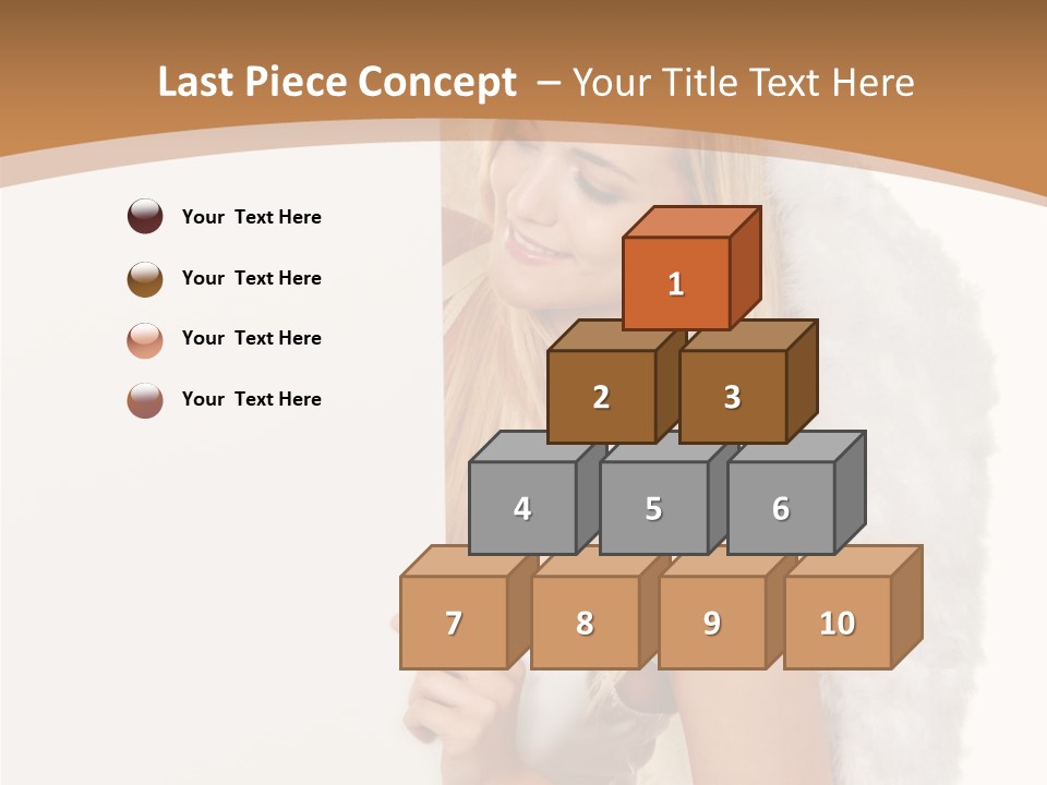 Poster Opening Woman PowerPoint Template