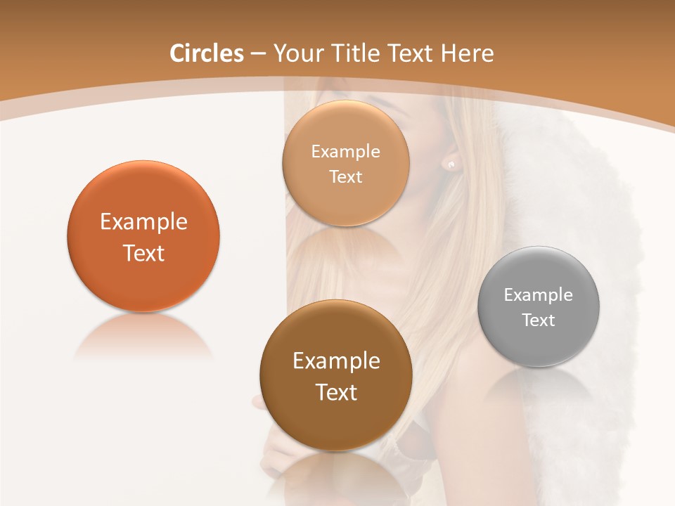 Poster Opening Woman PowerPoint Template