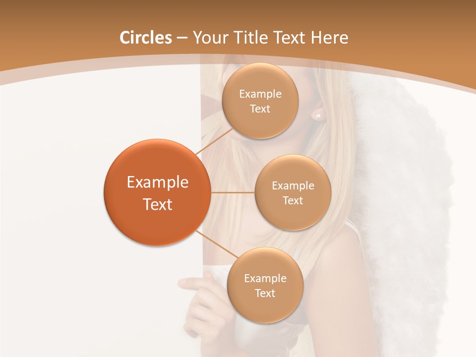 Poster Opening Woman PowerPoint Template