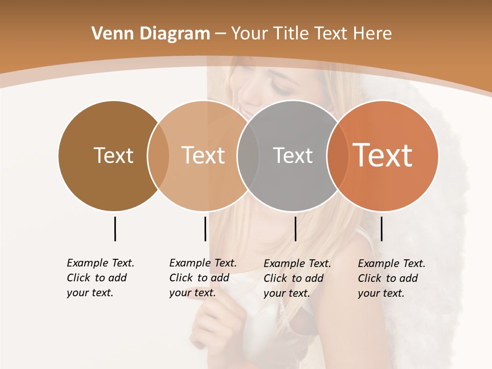 Poster Opening Woman PowerPoint Template