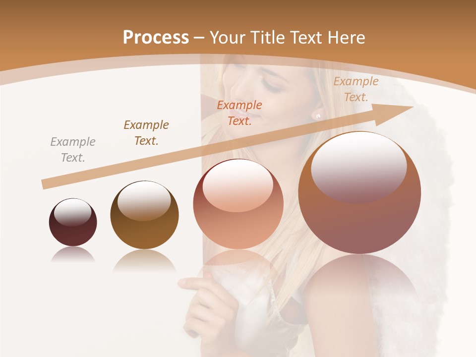 Poster Opening Woman PowerPoint Template