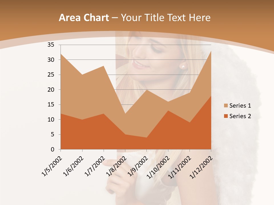 Poster Opening Woman PowerPoint Template