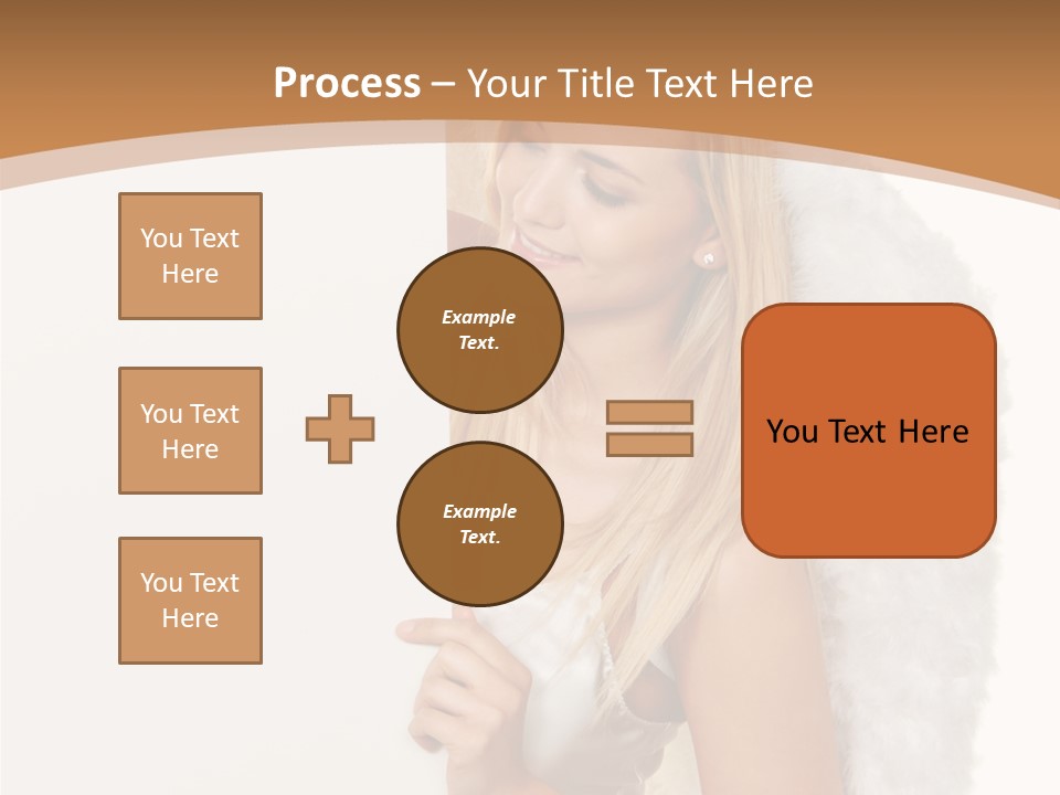 Poster Opening Woman PowerPoint Template