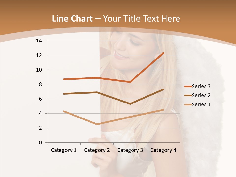 Poster Opening Woman PowerPoint Template