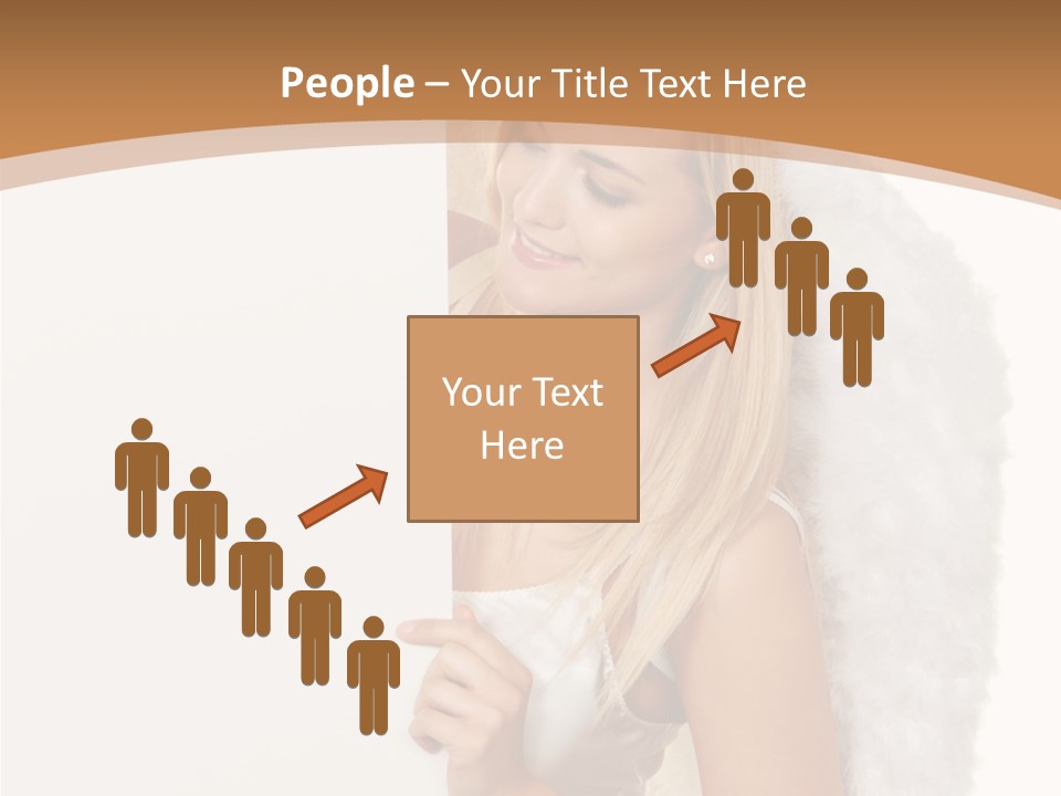 Poster Opening Woman PowerPoint Template