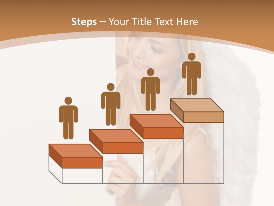 Poster Opening Woman PowerPoint Template