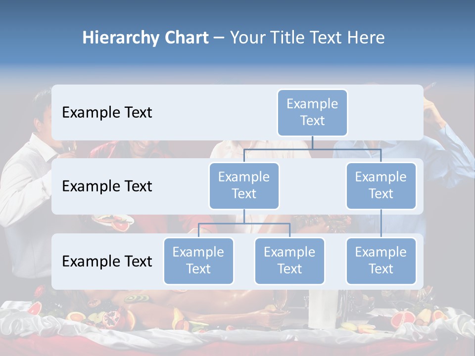 Woman Geisha Male PowerPoint Template