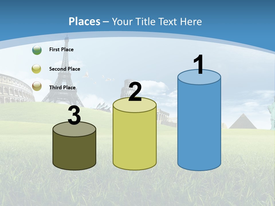 Clouds Town Artistic PowerPoint Template