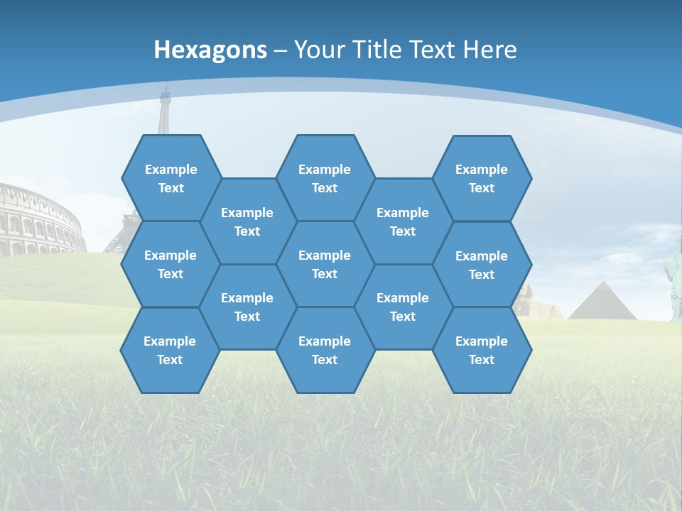 Clouds Town Artistic PowerPoint Template