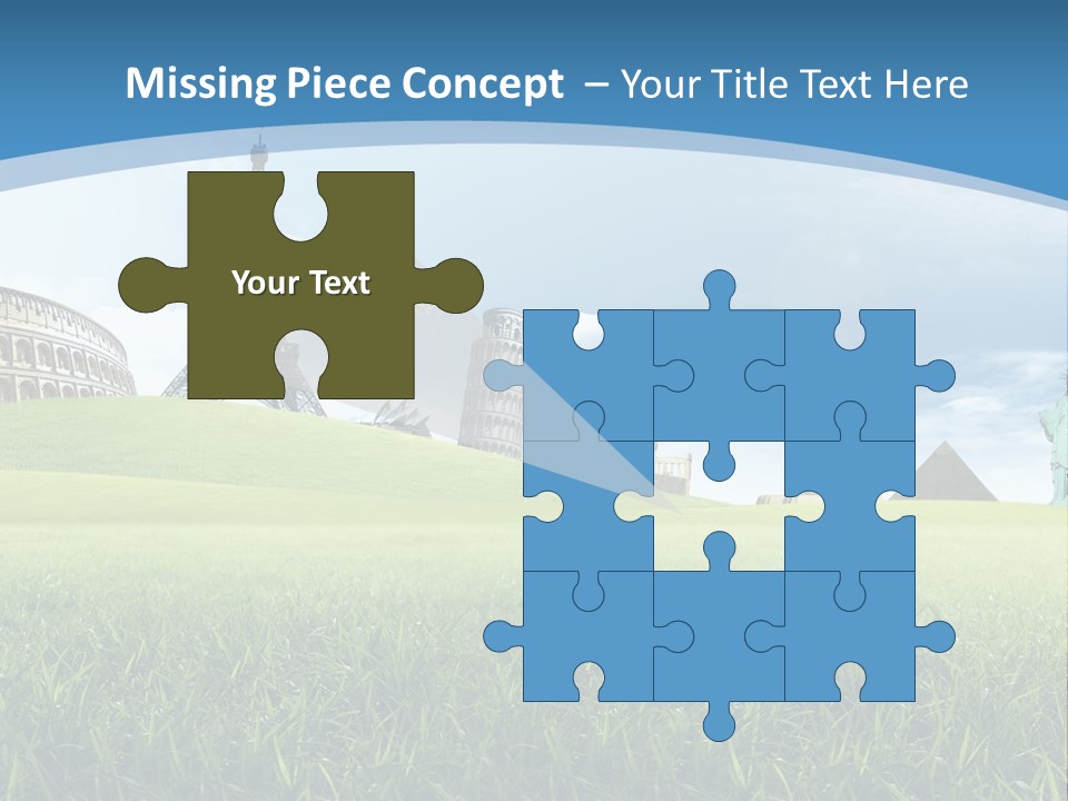 Clouds Town Artistic PowerPoint Template