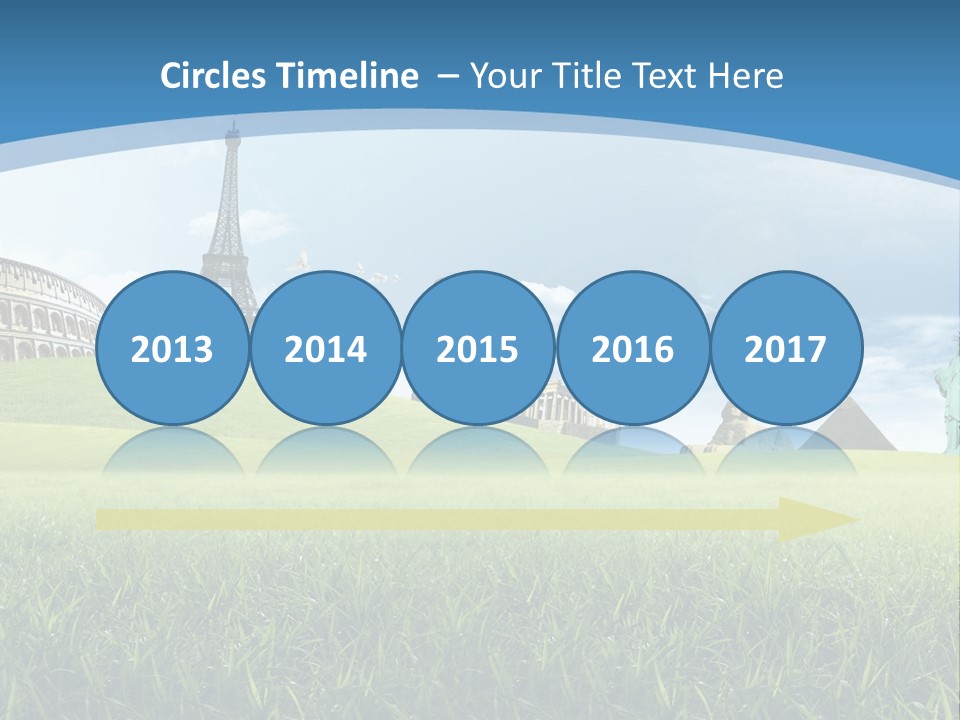 Clouds Town Artistic PowerPoint Template