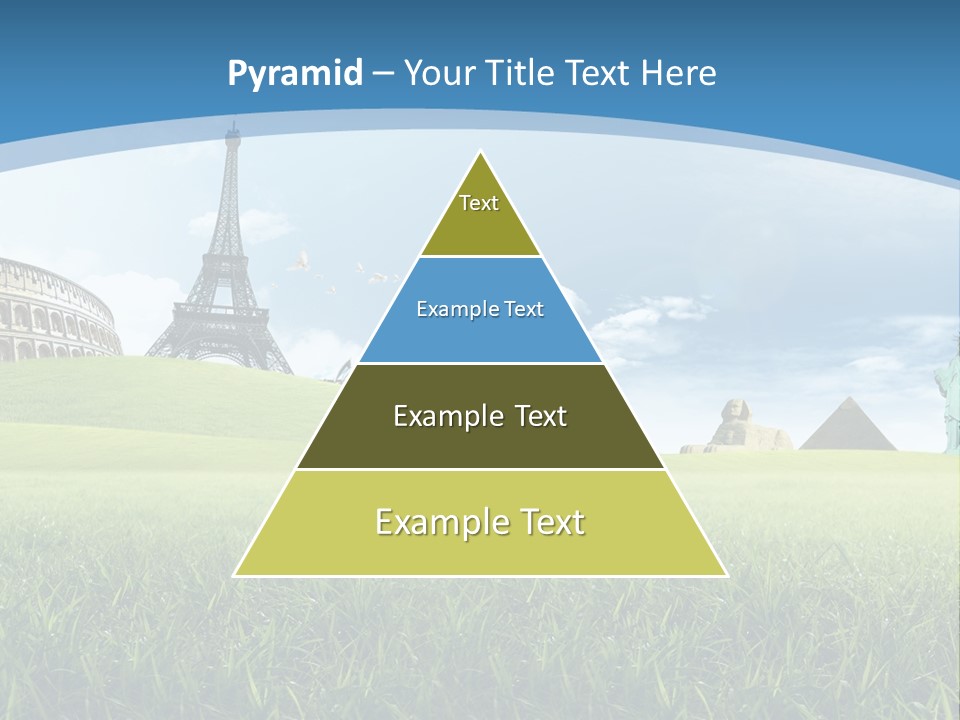 Clouds Town Artistic PowerPoint Template