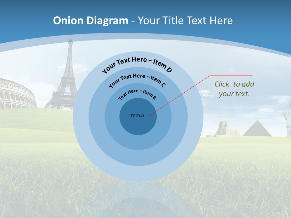 Clouds Town Artistic PowerPoint Template