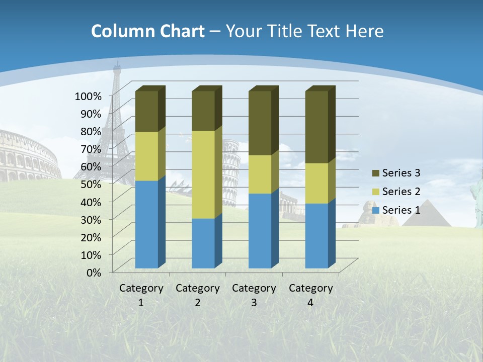 Clouds Town Artistic PowerPoint Template
