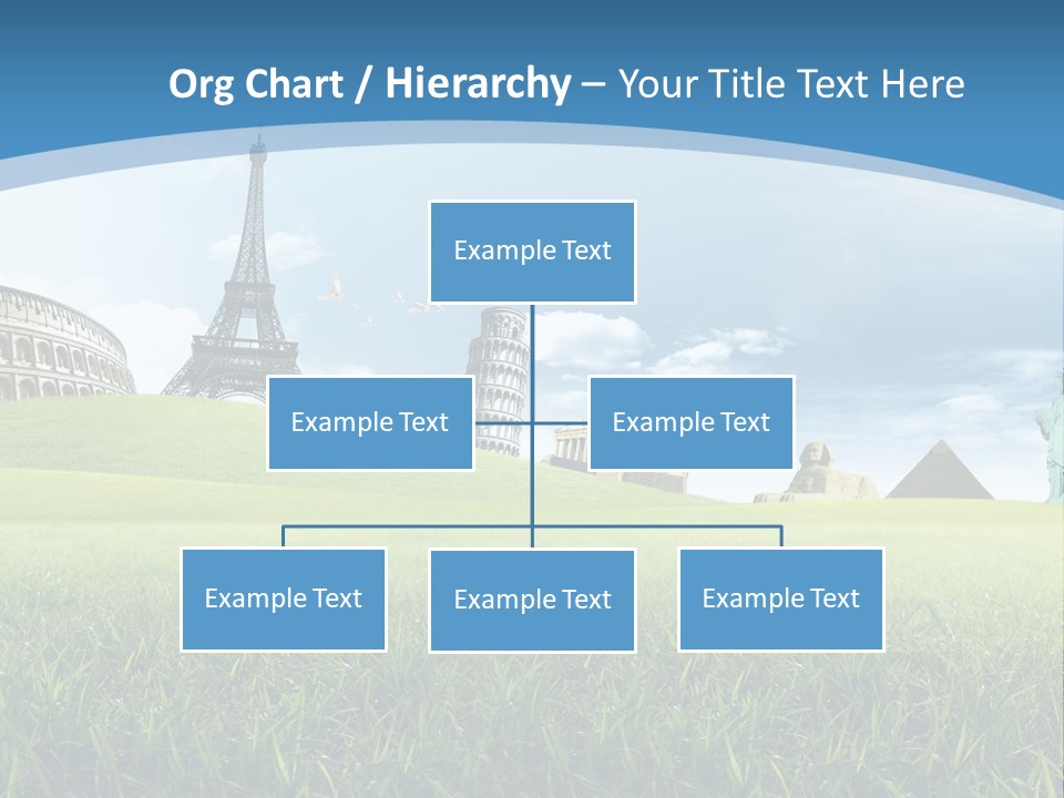 Clouds Town Artistic PowerPoint Template