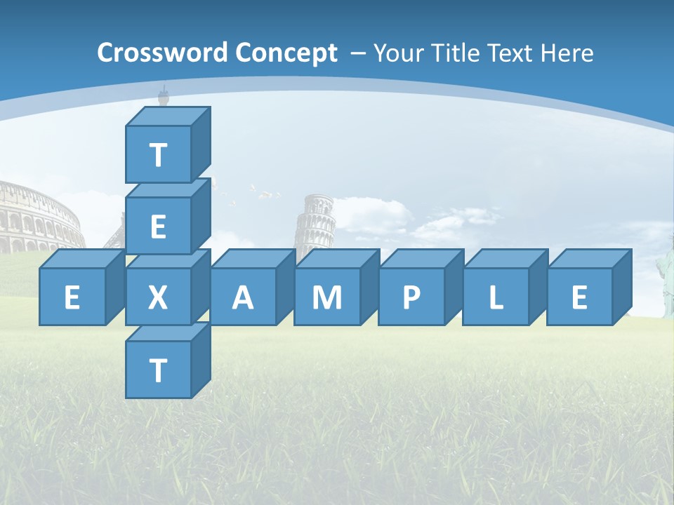 Clouds Town Artistic PowerPoint Template