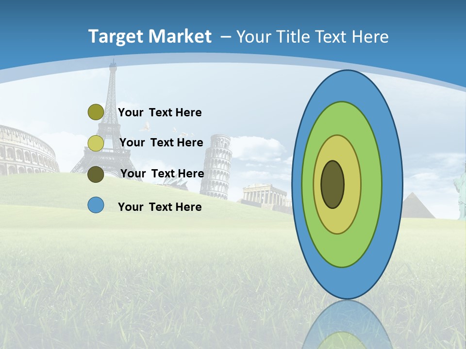 Clouds Town Artistic PowerPoint Template