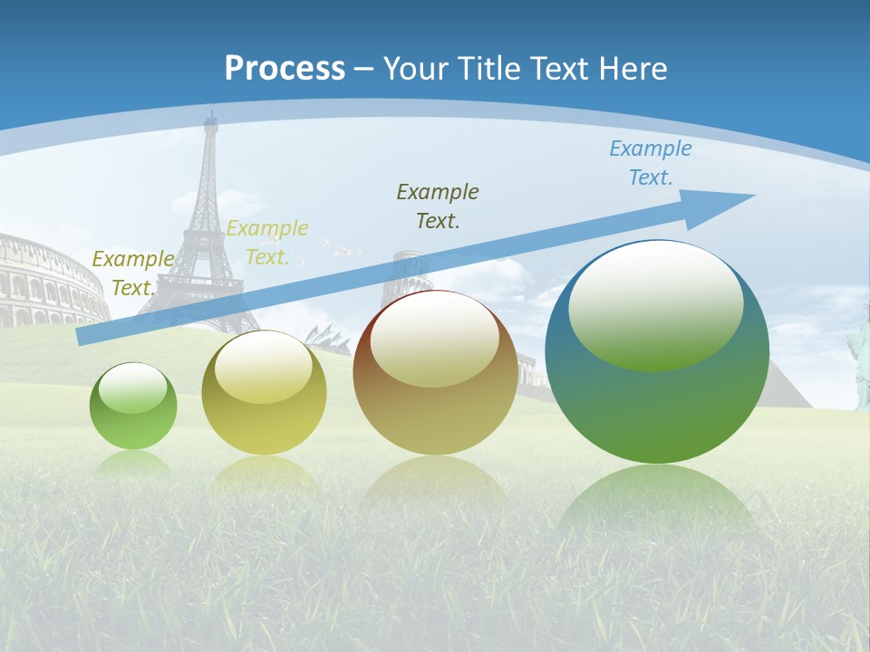 Clouds Town Artistic PowerPoint Template