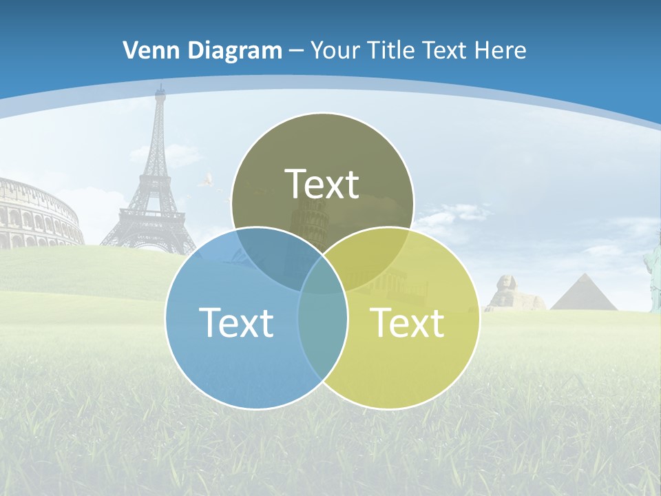 Clouds Town Artistic PowerPoint Template