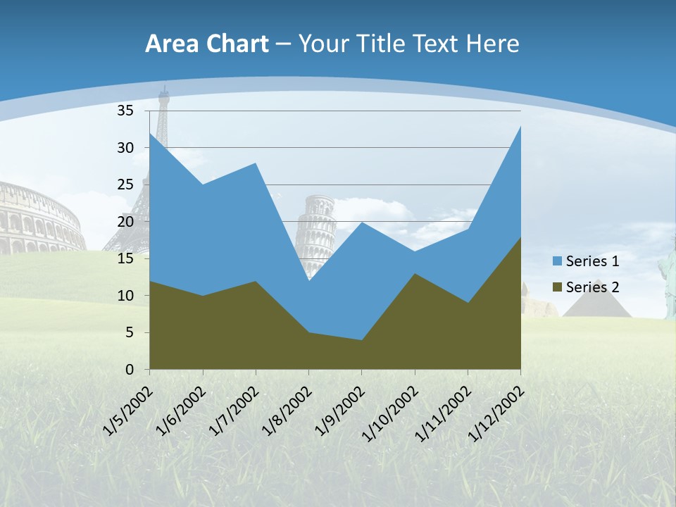 Clouds Town Artistic PowerPoint Template